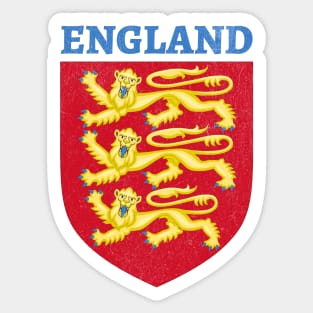 England Coat of Arms Sticker